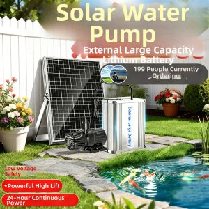 BOOMING LIGHTING | Portable Solar Powered Air Pump For Aquarium and Outdoors