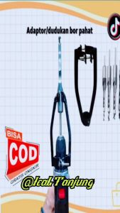 Dudukan bor bobok kayu Adaptor bor bobok kayu