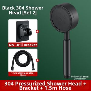 Pressurized Filter Shower Head