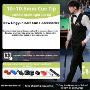 OMIN | Competitive & Beginner Friendly Chinese Pool Cue