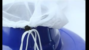 White Pool Vacuum Mesh Fine Mesh Bag Replacement for Pool Spa Jet Vacuum Pool Cleaner