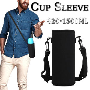 Portable Water Bottle Covers with Strap Bottle Carrier Insulated Cup Cover Bag Holder Pouch Cover