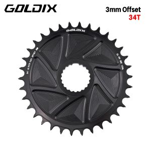 GOLDIX | GOLDIX Direct Mount AERO MTB Chainring Wide Narrow CNC Hollow Tương Thích Với M6100 M7100 M8100 M9100 Crankset Xe Đạp Chainwheel