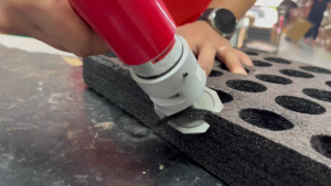 Pneumatic Air Scissors Trimming Tool For Polyurethane Cushion foam foam material model Sponge Edge Trimmer Tool Cutting Tool 海绵修边机