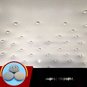 Car Roof Panel Buckle Repair Fixing Strap for Car Interior Roof Velvet Cloth Suspension And Fixation Automotive Parts Accessories