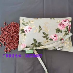 Heating Red Bean Bag Microwave Heating Pad Shoulder Neck Lumbar Abdominal Therapy Pillow Heating Bag for Home Health Care