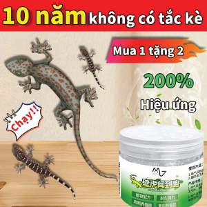 🦎Mua 1 tặng 2🦎GECKO thuốc đuổi thằn lằn tắc kè trong nhà 120g an toàn và không có hóa chất