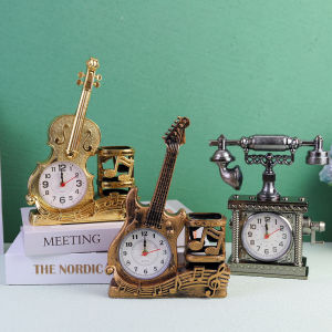 Modern Minimalist KT Cat Alarm Clock Bedroom Wake up Timepiece Personalized Decorative Item Student Alarm Clock Creative