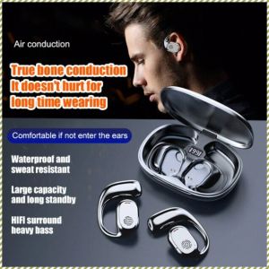 Sports Headphones Bone Conduction Independent Use Bluetooth Headset Sweat and Dust Resistant Clarity