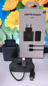 Charger SMSNG MURNI 45W PD Adapter Kabel TYPE C TO TYPE C Fast Charging