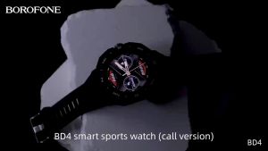 BOROFONE BD4 Sport Watch | IP67 | Bluetooth Calling | 1.32" | Heart Rate | Fitness