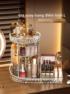 AOQILA | Rotating Cosmetics Organizer High-end Storage Shelf