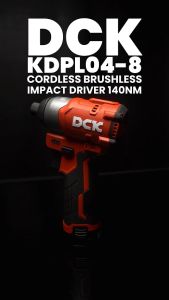 DCK KDPL04-8 Cordless Brushless Impact Driver 140Nm