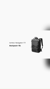 tomtoc T71 Premium Laptop Backpack Urban Fashion Bag 15.6 Inch MacBook Bag Office Laptop Bag