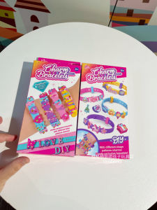 Kids Christmas Gift Beaded Bracelet Simple DIY Boys and Girls Handmade Material Kit Toy Kindergarten