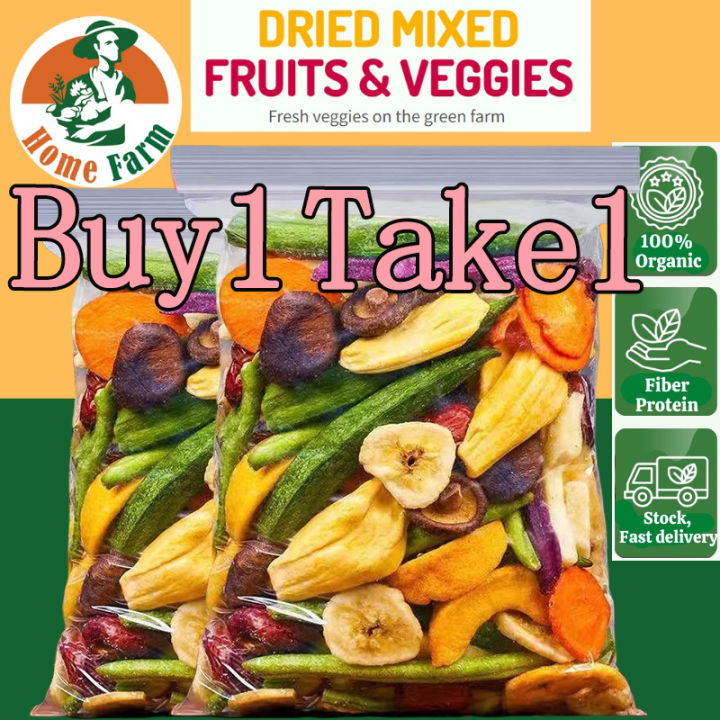 【Original IJIA/yocaz】Crispy vegetables chips Assorted dried fruit