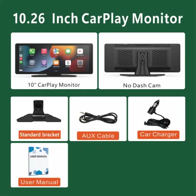 Universal 10.26 Android WIFI Car Multimedia Player with Bluetooth Wireless Carplay Auto Monitor Screen