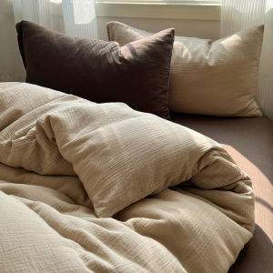 MANCAI | Double Layered Gauze Minimalist Bedding Set