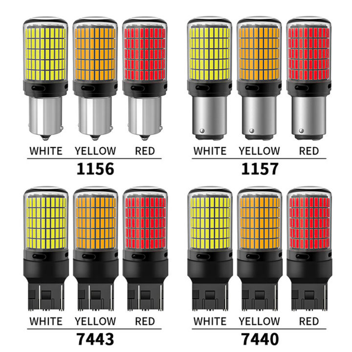 Argo LED Reverse Light Bulbs For Smart Fortwo 2004-2014 – P21W 382 Xenon White 12V Pair