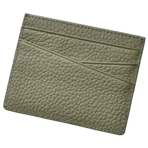 Lunia Mini Card Holder Lớp Trên Cùng Của Da Bò Nhẹ Mỏng 7 Vị Trí Mini Di Động Thật Thẻ Cào Túi Đựng Thẻ Da