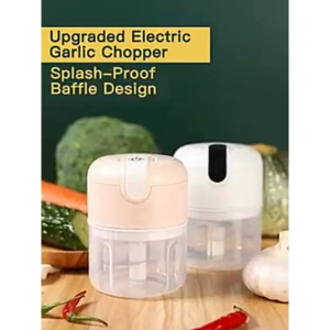2023 Garlic Chopper Kitchen Electric Food Crusher Mini Blender Grinder Press USB Portable Ginger Crushed Chili Baby
