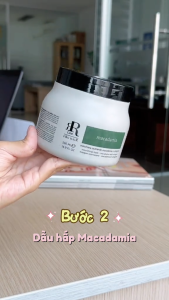 Dầu Hấp Chăm Sóc Phục Hồi Tóc Hư Tổn Giúp Làm Mềm Tóc RR LINE REAL MACADAMIA MASK
