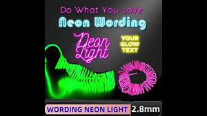Stiff EL Wire Neon Light Plug & Play USB / Battery-Powered String Light Neon Custom Name Neon Sign LED Neon Flex