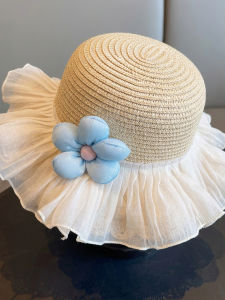 DUBAO | Sun Protection Girls Summer Hat Beige