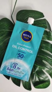 NIVEA Extra Protect Sun Serum SPF50+ PA+++ 7ml Sachet - Sunscreen Nivea Melindungi Kulit Wajah dari Sinar Matahari