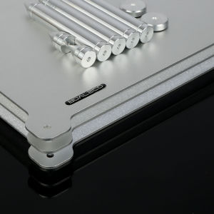 Boaleco FX2 HiFi Audio Equipment Rack Aluminum Alloy Separate Body Elegant Sound System Stand Amplifier Decoder Rack