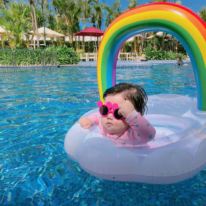 JIFANPAUL | Thick Ducky Shaped Lifebuoy Inflatable Pool Toy