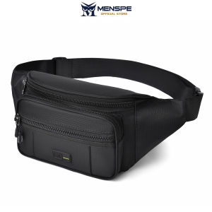 MENSPE Chest Bag Waist Bag Waterproof Sports Bag Large Capacity Outdoor Running Bag Casual Bag Cross Body Bag Fitness Bag Phone Bag Travel Bag Business Bag