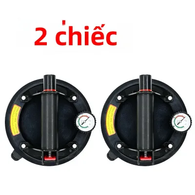 Dụng Cụ Hút Chân Không Chịu Lực 8 Inch Dùng Cho Kính Và Đá Granite Dụng Cụ Nâng Kính Mạnh Mẽ Để Lắp Đặt Kính