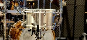 VK SNARE DRUM (MADE IN ENGLAND) 14 x 6.5 Stainless steel snare