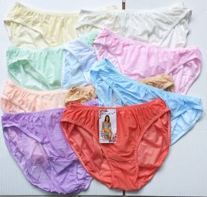 Bộ 10 Quần lót nữ big size 70 đến 89kg Thun Lạnh độ co giãn hút mồ hôi size  (5xl) Vòng eo: 90-106cm hàng xuất khẩu