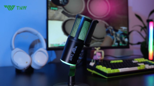 TNW K20 Wireless Gaming Microphone Noise Cancelling Professional Condenser Mic PC Laptop Smartphone