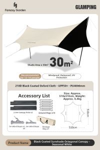 fantasy garden | Outdoor Sun and Rain Protection Canopy
