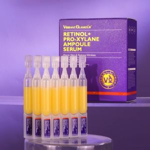 VIBRANT GLAMOUR Retinol kedua melontar Serum Anti-Aging Anti-wrinkle Whitening Reduce Fine Lines 15pcs