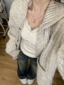 Áo Thun Tay Ngắn Họa Tiết Hoa Giả Hai Mảnh Cho Nữ Mùa Thu Đông Thiết Kế Bó Sát Thời Trang Cơ Bản Áo Lót Thanh Lịch