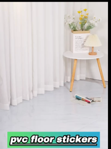 Marble Vinyl Tile Floor PVC Self-adhesive Home Floor Renovation And Transformation Wear-resistant Floor Stickers