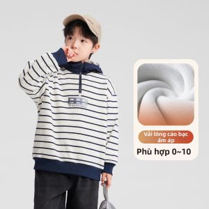 Áo Hoodie Lông Cừu Có Mũ