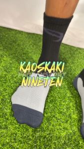 Kaos Kaki Nineten Pendek Kaos Kaki Running Futsal Sepakbola Sebetis Hitam Putih
