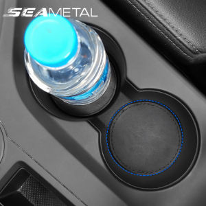 Car Coaster Water Cup Slot Non-Slip Mat Pad Cup Holder Mat Car Accessories