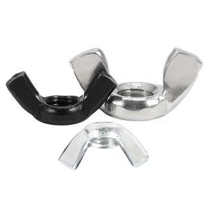 POWER&STRONG | Stainless Steel Butterfly Nut Carbon Steel Sheep Horn Nut Nylon M3 M4 M5 M6 M8 M10 M12