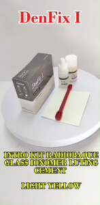 DenFix Intro kit Radiopaque glass ionomer Luting cement and Restorative Cement