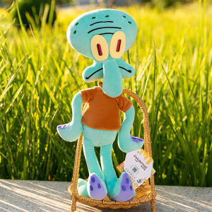 Original Peluche Spongebob Patrick Star Eugene H. Krabs Gary the Snail Plush Toy Throw Pillow Xmas Decorations Birthday Gift