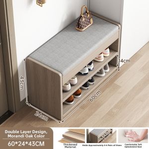 OYIla | Space-Saving Multi-Purpose Shoe Storage Bench