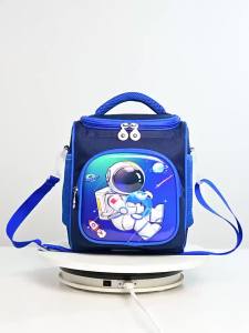 Lunch Bag for Boys Girl Cute Insulated Lunch Box Portable Meal Cooler with Adjustable Shoulder Strap for School Beach Picnic