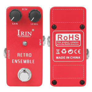 IRIN | IRIN Retro Electric Ensemble Guitar Effect Pedal Simulate the Retro Chorus Effects True Bypass Pedals RS-05 Guitar Accessories