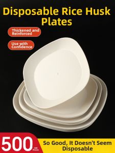 TAFUMAN | High-Quality Heat Resistant Rice Husk Plate